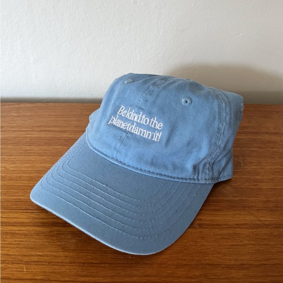 Baby Blue “Be Kind to the Planet Dammit!” Dad Cap - Picture 5 of 5